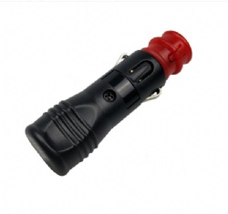 Red Tip DIN Car cigarette lighter plug 12v/24v