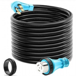 RV/Generator Cord with Locking Connector