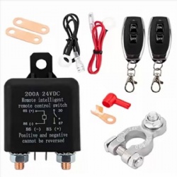 24v 200a Universal Battery Switch Relay Integrated Wireless Remote Control